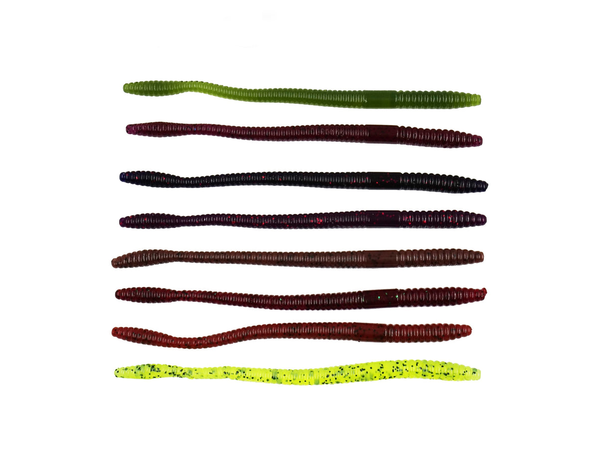 Worms – Tagged floating worm – Bass Munitions Lures