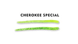 South Holston Straight Tail Worm - 12 Count Bag (Famous Little Green Worm)