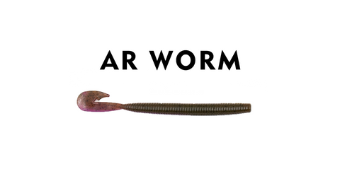 7 inch AR Worm - 10 Count
